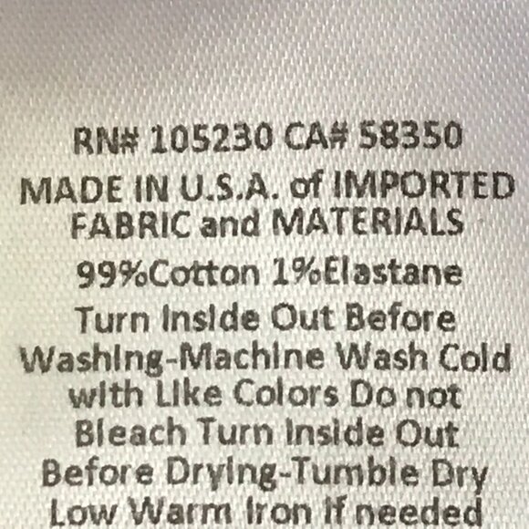 Current/Elliott The Culotte Wide Leg Jeans Women 23 Blue Patch Pocket Mid Rise - Picture 14 of 14